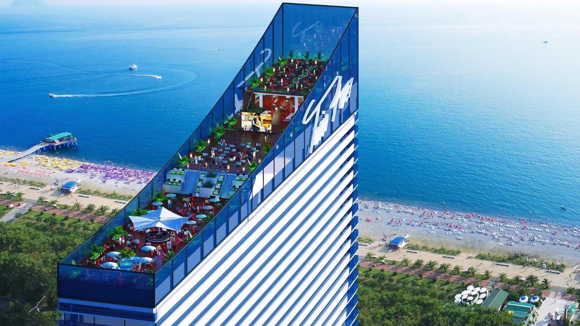 Sea View Apartments In Orbi City Batumi Ngoại thất bức ảnh